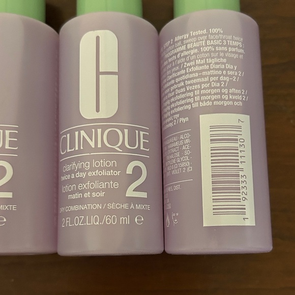 Clinique Clarifying Lotion 2 (2 fl oz 60ml) – New 4-Pack Authentic - Picture 4 of 4